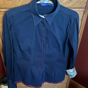 Georg Roth Women's Navy Blouse